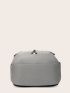 Men Letter Graphic USB Charging Port Design Travel Backpack