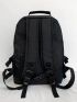 Release Buckle Decor Functional Backpack