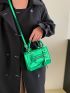Mini Zip Front Square Bag