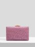 Mini Glitter Metal Lock Box Bag