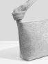 Mini Top Handle Glitter Square Bag