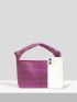 Mini Glitter Square Bag