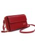Litchi Embossed Letter Graphic Phone Wallet