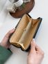 Quilted Pattern Long Wallet