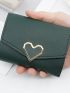 Heart Decor Small Wallet