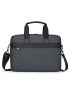 Men Minimalist Double Handle Briefcase