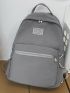 Men Letter Graphic Casual Daypack