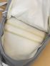 Men Letter Graphic Casual Daypack