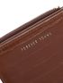 Crocodile Embossed Letter Graphic Small Wallet