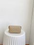 Mini Twist Lock Quilted Flap Chain Square Bag