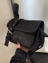 Quilted Flap Crossbody Bag