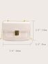 Mini Minimalist Flap Square Bag