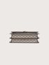 Geometric Pattern Flap Square Bag