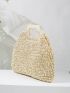 Minimalist Straw Bag