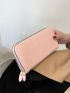 Crocodile Embossed Long Wallet