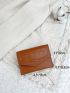 Women Pu Wallet For Women Crocodile Embossed Coin Purse