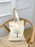 Tree Graphic Shopper Bag