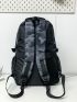 Men Camo Patch Letter Patch Travel Backpack