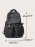 Men Minimalist Casual Daypack