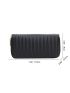 Braided Embossed Long Wallet