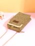 Letter Patch Decor Phone Wallet