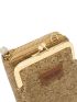 Letter Patch Decor Phone Wallet