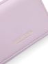 Letter Embossed Small Wallet