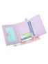 Letter Embossed Small Wallet