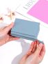 Letter Embossed Small Wallet