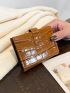 Crocodile Embossed Card Holder