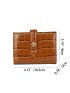 Crocodile Embossed Card Holder