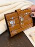 Crocodile Embossed Card Holder