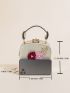 Mini Floral Decor Box Bag