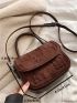 Minimalist Flap Square Bag