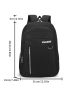 Men Letter Graphic Backpack