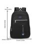 Men Letter Graphic Backpack