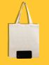 Floral & Letter Graphic Shopper Bag