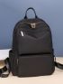 Minimalist Multi-pocket Functional Backpack