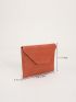 Snap Button Straw Bag