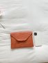 Snap Button Straw Bag