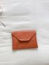 Snap Button Straw Bag