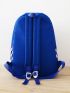 4pcs Colorblock Backpack Set