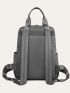 Multi-zipper Minimalist Functional Backpack