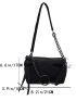 Chain Decor Hobo Bag