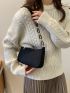 Mini Stitch Detail Hobo Bag