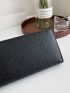 Litchi Embossed Long Wallet