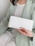 Litchi Embossed Long Wallet