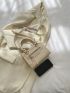 Mini Zipper Detail Square Bag