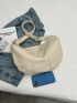 Minimalist Large Capacity Hobo Bag