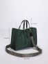 Minimalist Double Handle Square Bag